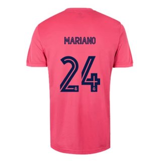 Maillot Real Madrid Exterieur NO.24 Mariano 2020 2021 Rose