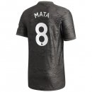 Maillot Manchester United NO.8 Mata Exterieur 2020 2021 Noir