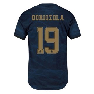 Maillot Real Madrid NO.19 Odriozola Exterieur 2019 2020 Bleu