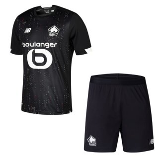 Maillot Lille Exterieur Enfant 2020 2021 Noir