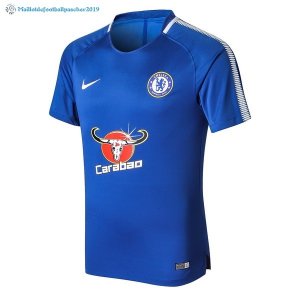 Entrainement Chelsea Conjunto Completo 2017 2018 Bleu