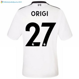 Maillot Liverpool Exterieur Origi 2017 2018 Maillot Liverpool Exterieur Origi 2017 2018