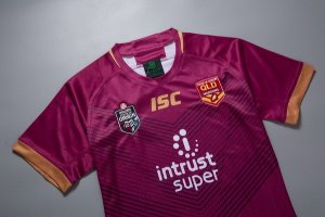 Maillot QLD Maroons 2018 Rouge