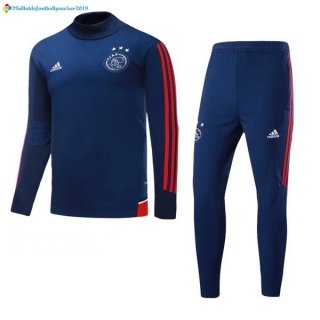 Survetement Ajax 2017 2018 Bleu Rouge Survetement Ajax 2017 2018 Bleu Rouge