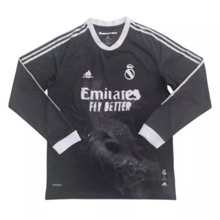 Thailande Maillot Real Madrid Human Race ML 2020 2021 Noir