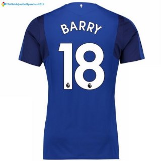 Maillot Everton Domicile Barry 2017 2018 Maillot Everton Domicile Barry 2017 2018