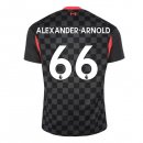 Maillot Liverpool NO.66 Arnold Third 2020 2021 Noir