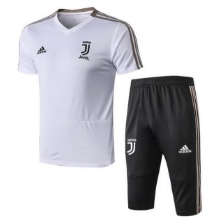 Entrainement Juventus Ensemble Complet 2018 2019 Blanc Noir