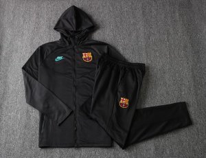 Survetement Barcelona 2019 2020 Noir Vert Jaune
