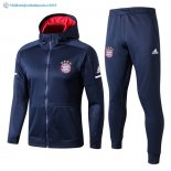 Survetement Bayern Munich 2017 2018 Bleu Marine