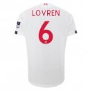 Maillot Liverpool NO.6 Lovren Exterieur 2019 2020 Blanc