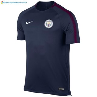 Entrainement Manchester City 2017 2018 Bleu Marine