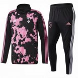 Survetement Juventus 2019 2020 Noir Rose Blanc