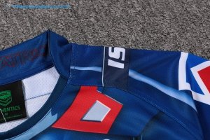 Maillot Rugby Newcastle Knights 2017 2018 Bleu