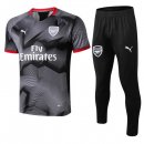 Entrainement Arsenal Ensemble Complet 2018 2019 Gris Noir