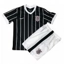 Maillot Corinthians Paulista Exterieur Enfant 2020 2021 Noir