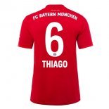 Maillot Bayern Munich NO.6 Thiago Domicile 2019 2020 Rouge