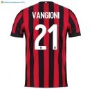 Maillot Milan Domicile Vangioni 2017 2018