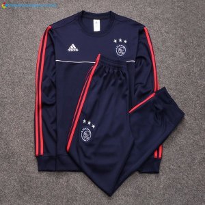 Survetement Ajax 2017 2018 Bleu Marine