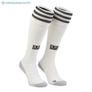 Chaussette Real Madrid Domicile 2018 2019 Blanc