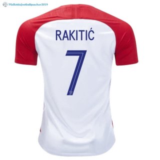 Maillot Croatie Domicile Rakitic 2018 Rouge