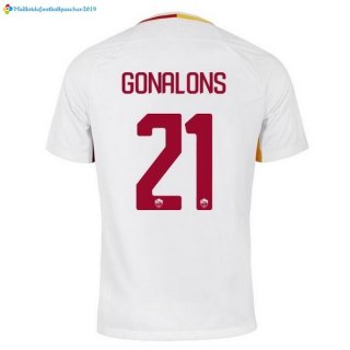 Maillot AS Roma Exterieur Gonalons 2017 2018 Maillot AS Roma Exterieur Gonalons 2017 2018