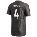 Maillot Manchester United NO.4 Jones Exterieur 2020 2021 Noir