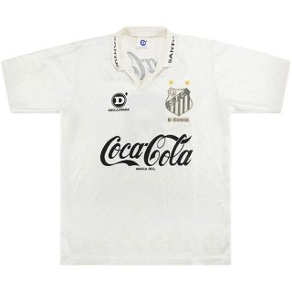 Maillot Santos Domicile Retro 1993 Blanc Maillot Santos Domicile Retro 1993 Blanc