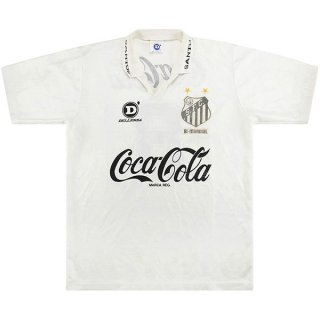 Maillot Santos Domicile Retro 1993 Blanc