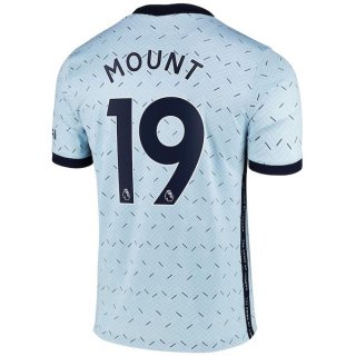 Maillot Chelsea NO.19 Mount Exterieur 2020 2021 Bleu Maillot Chelsea NO.19 Mount Exterieur 2020 2021 Bleu