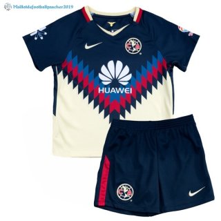 Maillot Club America Domicile Enfant 2017 2018 Jaune Bleu Maillot Club America Domicile Enfant 2017 2018 Jaune Bleu
