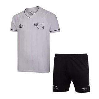 Maillot Derby County Domicile Enfant 2020 2021 Blanc