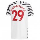 Maillot Manchester United NO.29 Wan Bissaka Third 2020 2021 Blanc