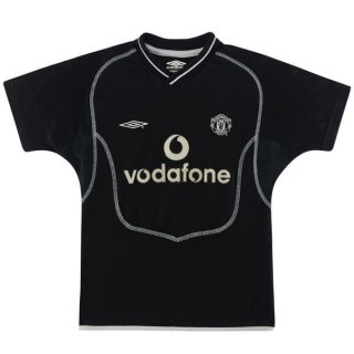 Maillot Manchester United Exterieur Retro 2000 2002 Noir Maillot Manchester United Exterieur Retro 2000 2002 Noir
