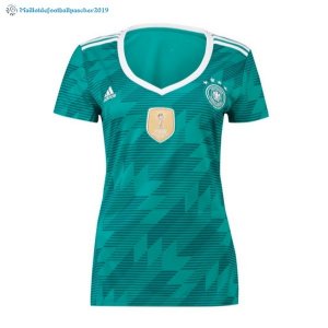 Maillot Allemagne Exterieur Femme 2018 Vert