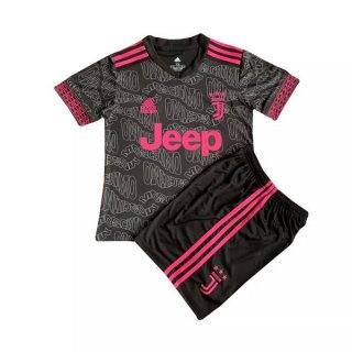 Maillot Juventus Spécial Enfant 2021 2022 Noir Rose