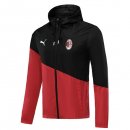 Coupe Vent AC Milan 2019 2020 Negro Rouge