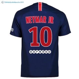 Maillot Paris Saint Germain Domicile Neymar JR 2018 2019 Bleu