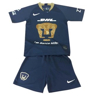 Maillot UNAM Pumas Third Enfant 2018 2019 Bleu