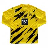 Thailande Maillot Borussia Dortmund Domicile ML 2020 2021 Jaune