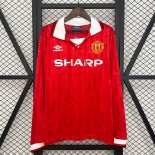Thailande Maillot M-U Domicile ML Retro 1992-1994