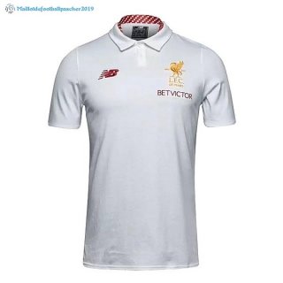 Polo Liverpool 2017 2018 Blanc