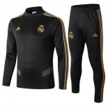 Survetement Real Madrid 2019 2020 Noir Gris