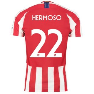 Thailande Maillot Atlético De Madrid NO.22 Hermoso 2019 2020 Rouge Thailande Maillot Atlético De Madrid NO.22 Hermoso 2019 2020 Rouge