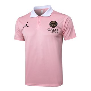 Polo PSG 2025-2026 Rose Blanc Polo PSG 2025-2026 Rose Blanc