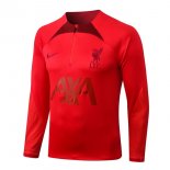 Survetement Training Liverpool Top 2023 Rouge