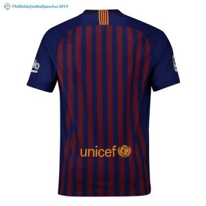 Maillot Barcelona Domicile 2018 2019 Bleu Rouge