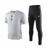 Entrainement Juventus Ensemble Complet 2019 2020 Gris Noir