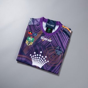 Maillot Melbourne Storm Edición Conmemorativa 2018 Purpura