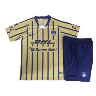 Maillot UNAM Pumas Exterieur Enfant 2018 2019 Jaune Maillot UNAM Pumas Exterieur Enfant 2018 2019 Jaune